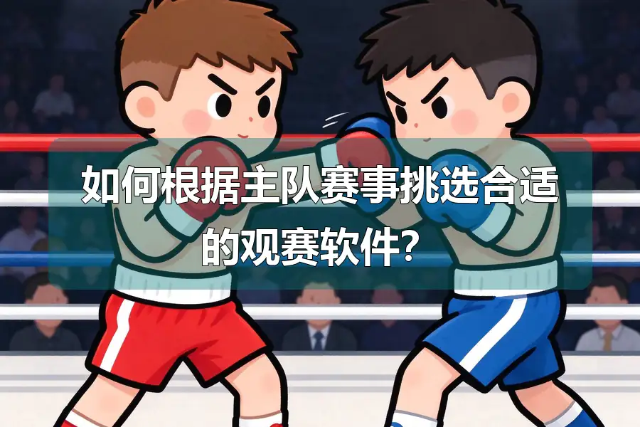 如何根据主队赛事挑选合适的观赛软件？